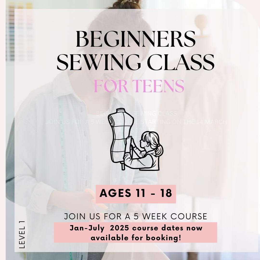 Beginner's Sewing Class (Teens)