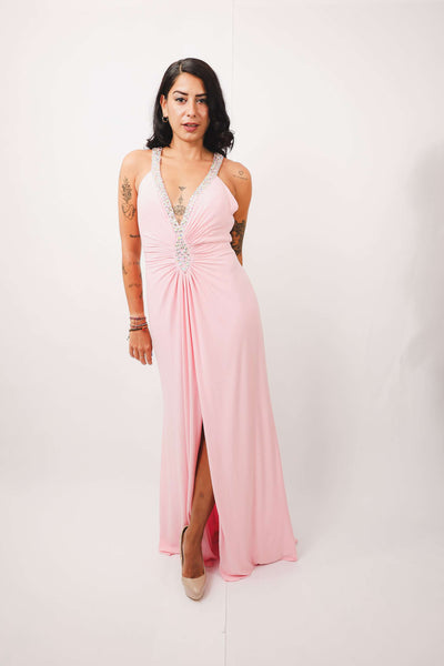 Elsie Pink Maxi Dress